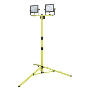 Foco Led Alta Pontencia Con Tripode Workline 2x50w 5000k