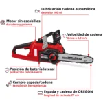 Motosierra Bateria Fortexxa 18/30 - Imagen 2