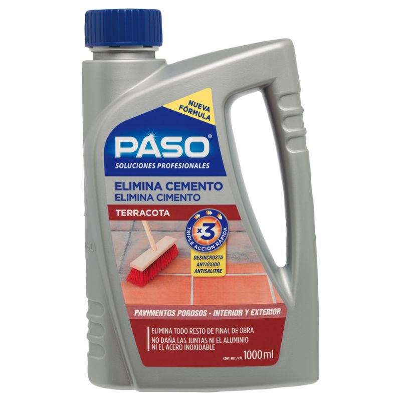 Paso Elimina Cemento Terracota Poroso 1l