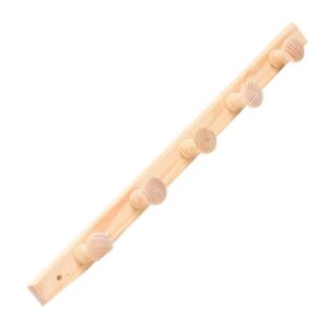 Percha Madera 5 Pomos