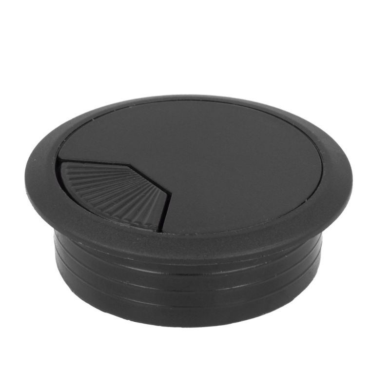 TAPON_PASACABLES-140-NEGRO Tapon Pasacables Negro Ø 60x20 Mm - Imagen 1