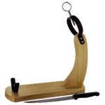 Jamonero Madera + Cuchillo - Imagen 2
