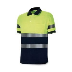 Polo Alta Visibilidad Bicolor M/c T-3xl