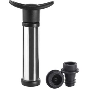 Bomba De Vacio Inox+2 Tapones