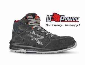Bota seguridad u-power S1PS con cierre rápido y puntera AirToe Composite