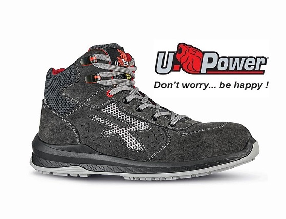 Bota seguridad u-power S1PS con cierre rápido y puntera AirToe Composite