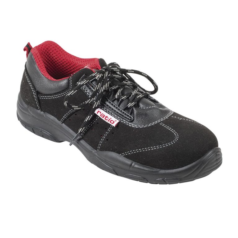 Zapato seguridad serraje bora S1P SRC con puntera composite
