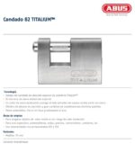 Candado De Aluminio 82ti/70 - Imagen 2