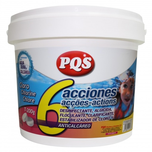 Cloro 6 Acciones C/antical T-250gr 5 Kg