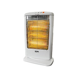 Estufa De Cuarzo Anti-vuelco 400-800-1200w Edm