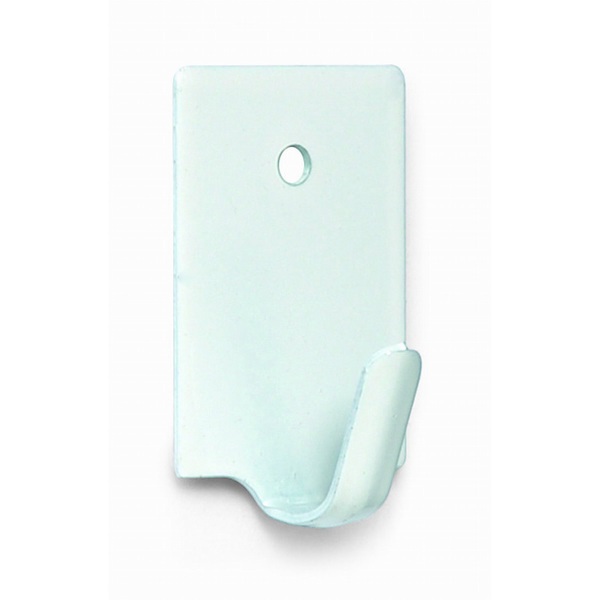 Mini Percha Adhesiva Blanca (4 Uds)