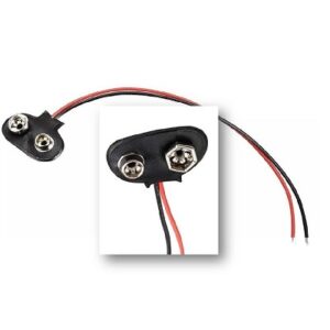 Portapila 9v Con Cable