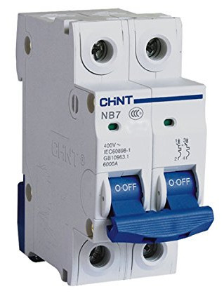 termico-chint Magneto Termico 10a C 6ka 2pol - Imagen 1