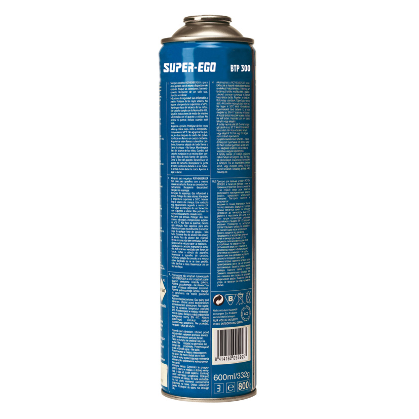 Botella Multigas 300 E.u