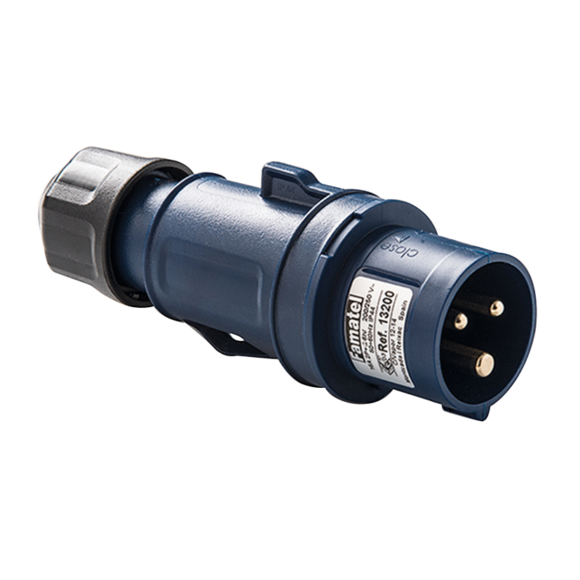 000001013436 Clavija Industrial 2p+t 16a 220-240 - Imagen 1