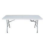 Mesa Polietileno Plegable C/asa180x75x74 Cm.