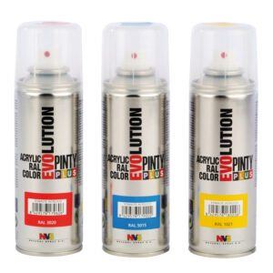 Pintyplus Pintura Spray Acrilica Negro Mate - 200 ml
