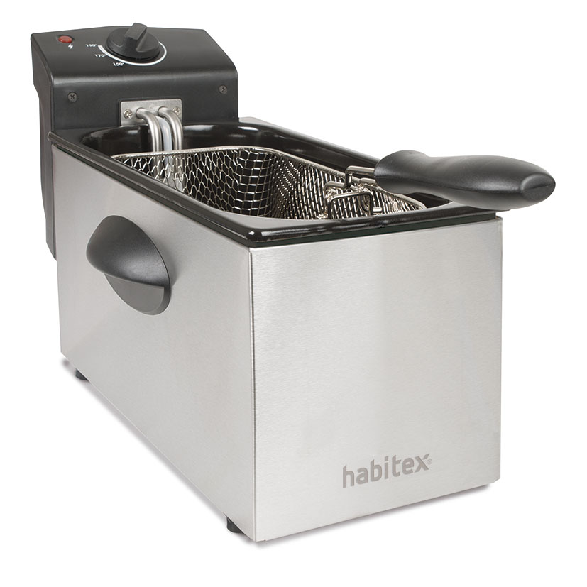 Freidora Cc5303x, 3 Litros, Habitex