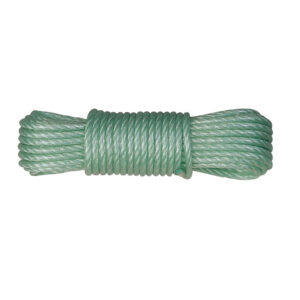 Cuerda Plastico Forrado Verde Ø 5mmx10mt