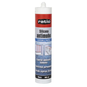 Ratio Silicona Cocinas Y Baños 300 ml Blanca