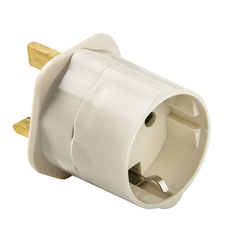 000001022452 Adaptador Ingles-europeo10a-250v Duolec - Imagen 1