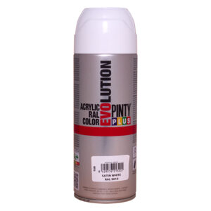 Pintyplus Pintura Spray Acrilica Blanco Satinado - 400 ml