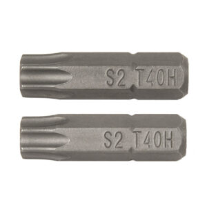Ratio PUNTAS 25MM.TORX SEG.T20 JGO.2