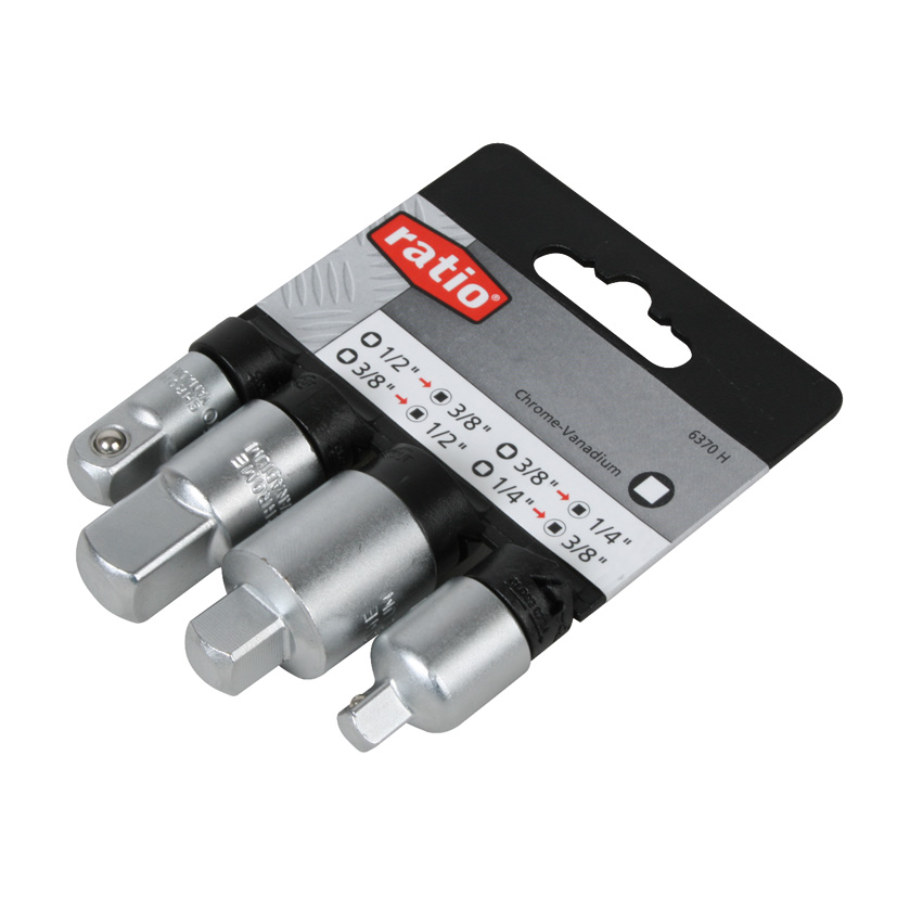 Adaptadores Para Vasos 1/4"+3/8"+1/2"