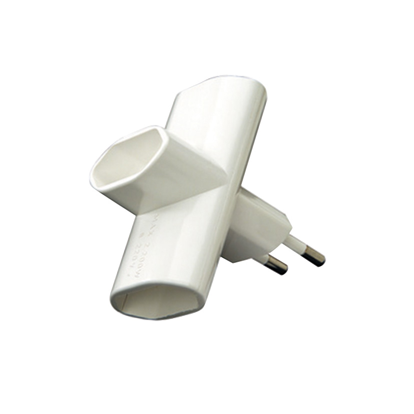 000001033965 Adaptador Enchufe Triple Espiga 4 M - Imagen 1