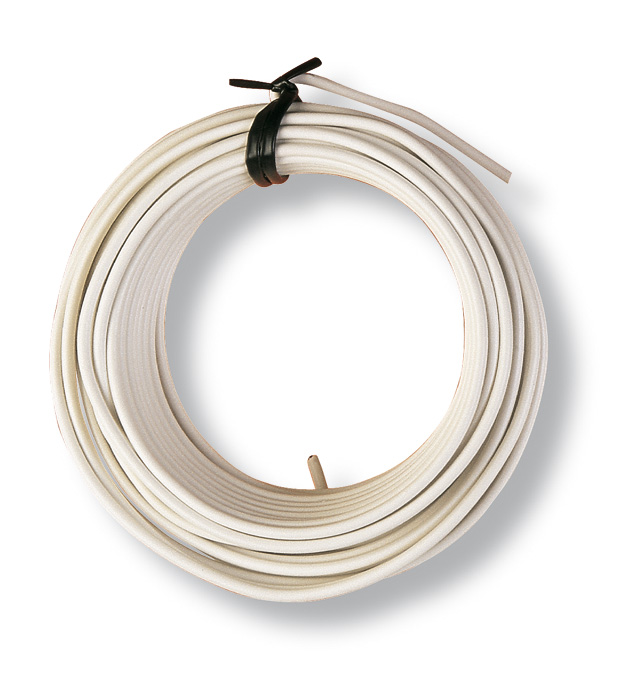 000001050310 Alambre Plastificado Blanco 2 Mm (20 Mt) - Imagen 1