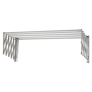Tendedero Extensible Aluminio 5 Varillas 180 Cm.