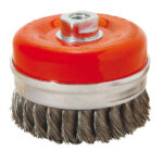 Cepillo Taza Alambre Trenzado 100mm