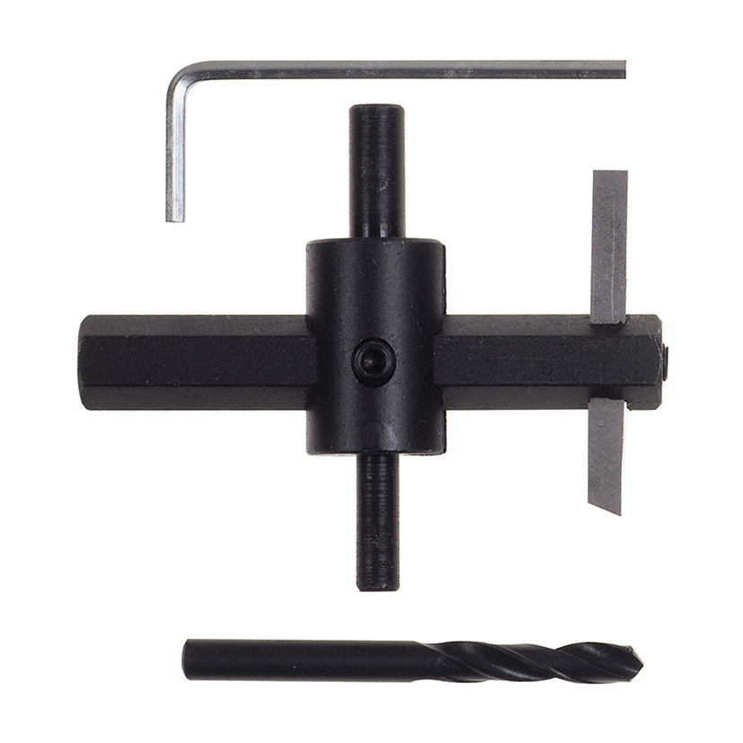 000001067437 Cortacirculos Ø20/123mm C/broca Hss Ø6 Mm. - Imagen 1