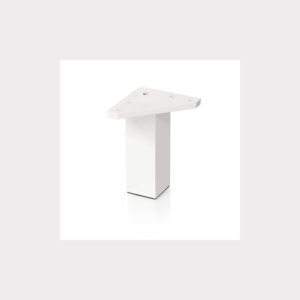 Pata Cuadrada Abs 40xh100 Mm  Blanco