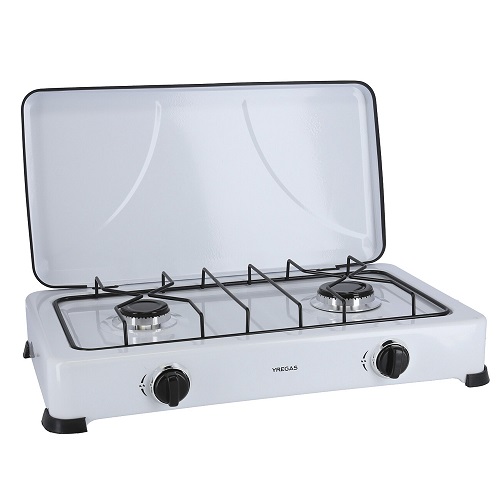 cocina_gas_2_fuegos Cocina 2 Fuegos Gas Con Tapa - Imagen 1