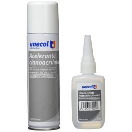 Kit Adhesivo Cianocrilato 50gr + Acelerante - 200 ml
