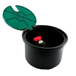 Arqueta Riego Redonda Con Valvula 3/4"