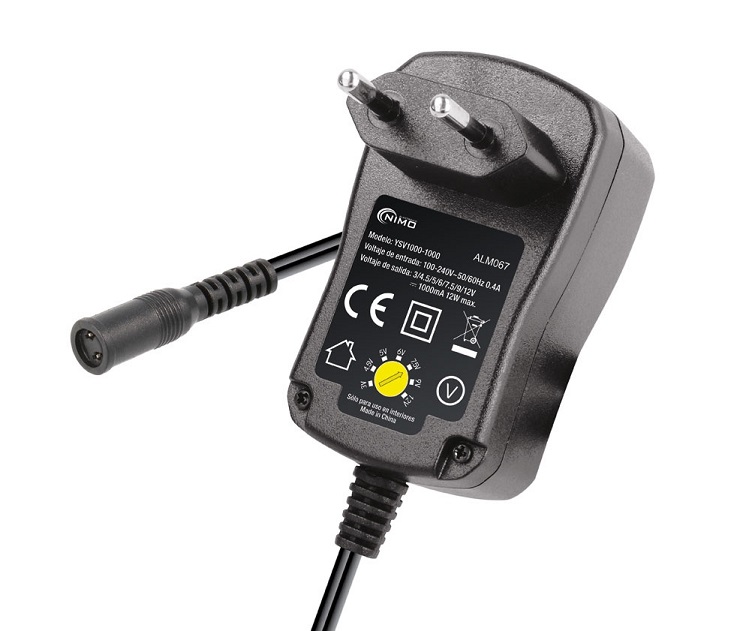 Alimentador Universal Regulable 3v A 12v 1000mah