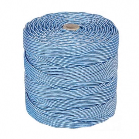 Cuerda Polipropileno Blanco/azul 5 Mm (1 Mt)