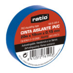Cinta Aislante 19x20m Azul 0,15mm - Imagen 2