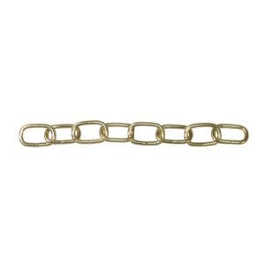 Cadena Decoracion Latonado Ø 3x20 Mm (1 Mt)