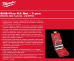 Estuche Metalico 7 Brocas Sds-plus Milwaukee - Imagen 2