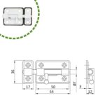Pasador 383-50 Blanco Display - Imagen 2