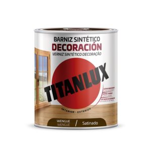 Titanlux Barniz Sintetico Satinado Wengue - 250 ml