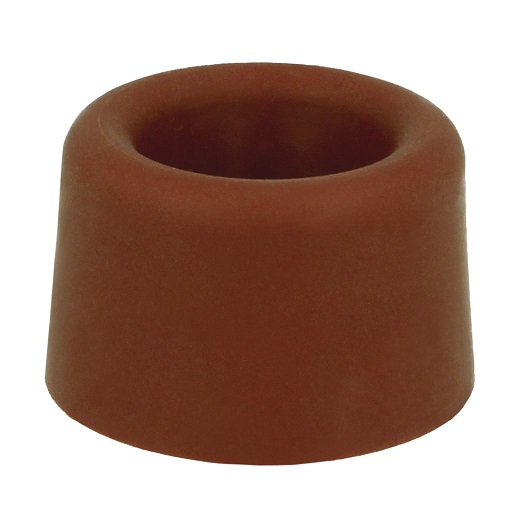 Tope Puerta Atornillar Pequeño Marron (2 Uds)