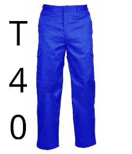 Pantalon Tergal Azul T-40