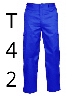 Pantalon Tergal Azul T-42