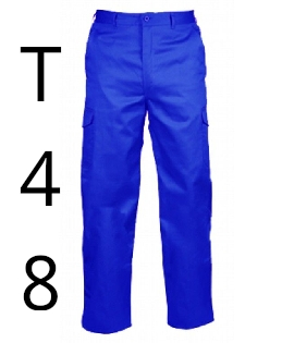 Pantalon Tergal Azul T-48