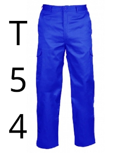 Pantalon Tergal Azul T-54