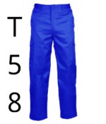 Pantalon Tergal Azul T-58